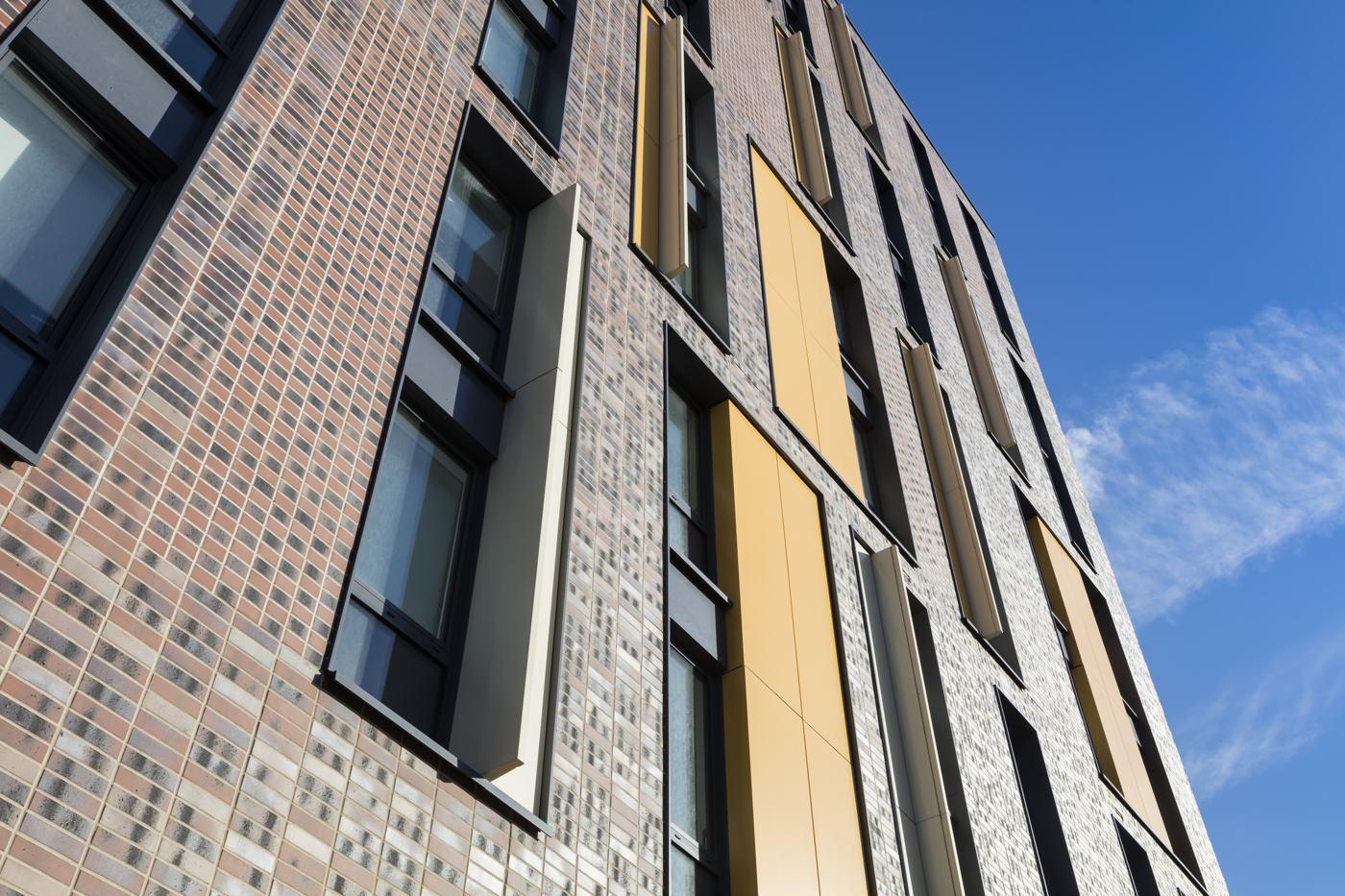 Façade en système Gebrik