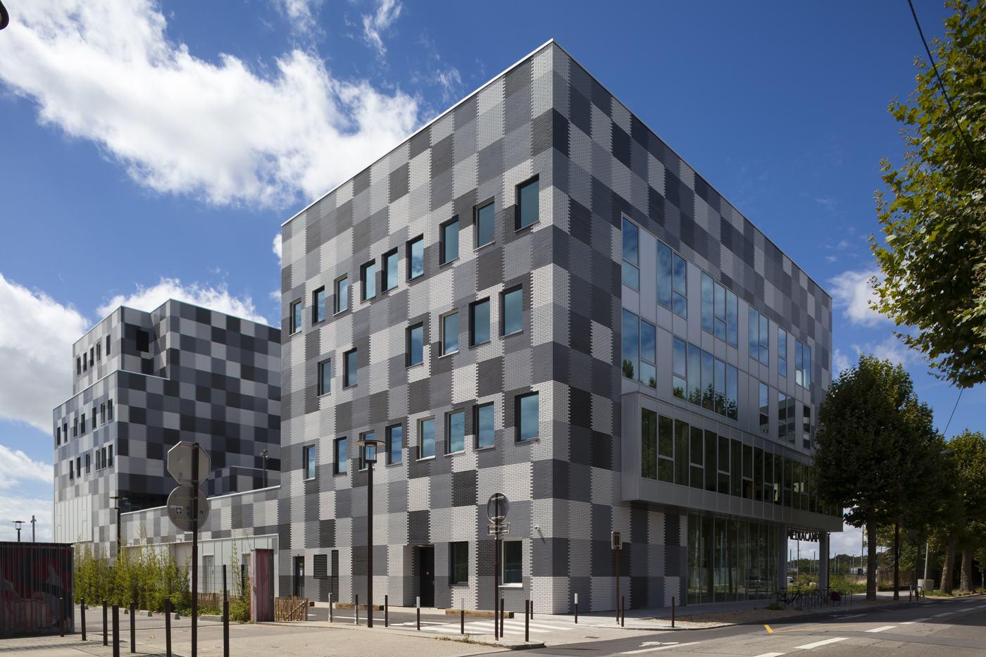 Façade Gebrik en damier